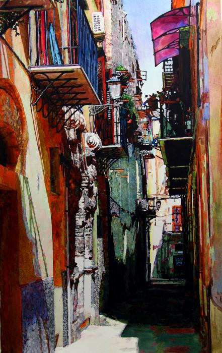 Alley in Palermo, Sicily