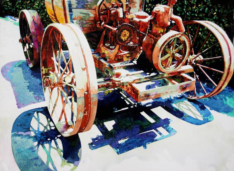 Ancient Hopper, Farm relic, Farm Equipment