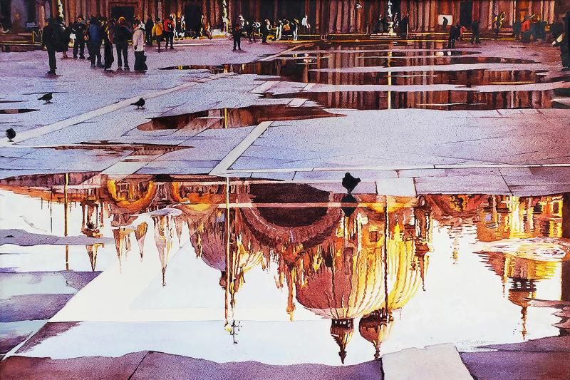 Piazza San Marco, flooded